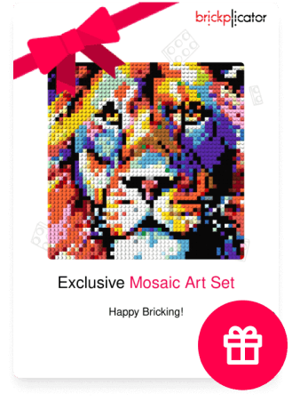 Personal gift certificate included in bought mosaic